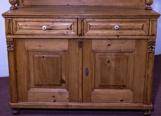 Antique Pine Kitchen Dresser/Buffet, 1910 for sale at Pamono