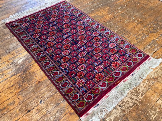 Vintage Turkmen Beshir Rug, 1980s for sale at Pamono