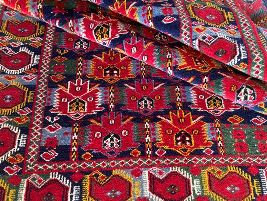 Vintage Turkmen Beshir Rug, 1980s for sale at Pamono