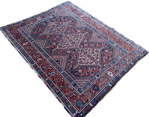 Antique khamse qashqai rug