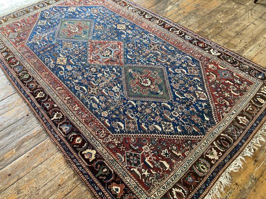 Antique qashqai rug最終値下げ！ Antique Qashqai Rug, 1890s for sale at Pamono