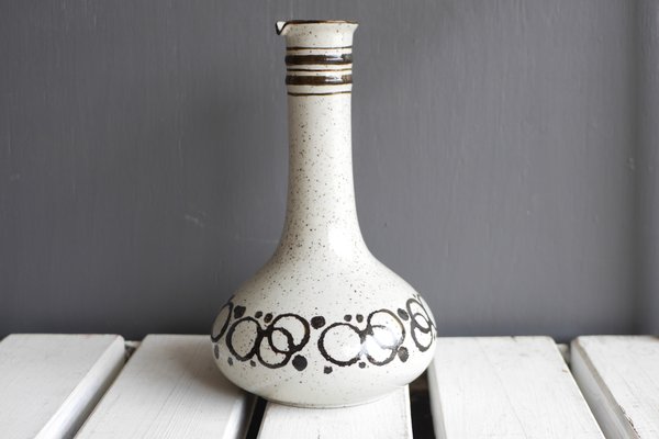 Mid-Century Modern Scandinavian Pottery Carafe, 1970s for