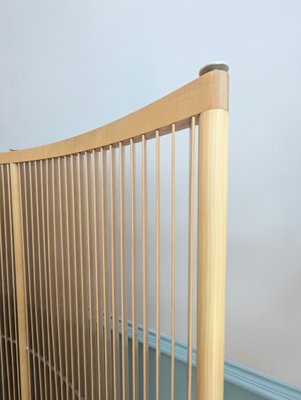 Slatted Beech Room Divider by Niels Gammelgaard and Lars Slatted Beech Room Divider by Niels Gammelgaard and Lars