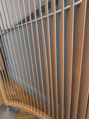 Slatted Beech Room Divider by Niels Gammelgaard and Lars Slatted Beech Room Divider by Niels Gammelgaard and Lars