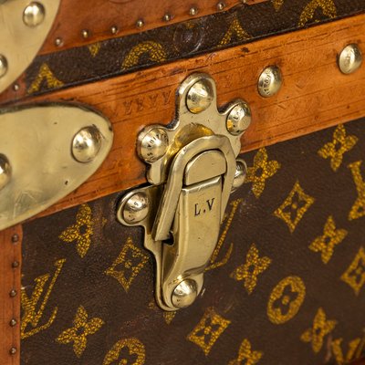 20th Century Louis Vuitton Trunk in Monogram Canvas, France, 1930s