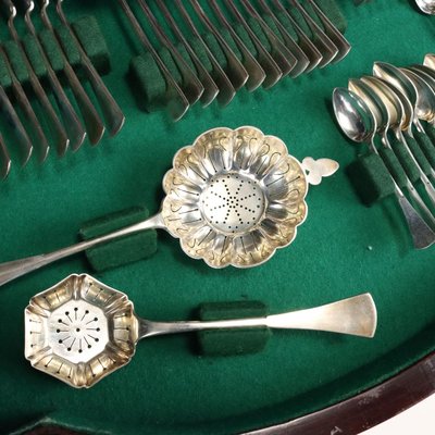 Antique silverware cabinet deals
