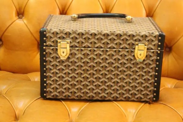 Jewelry Case Trunk from Goyard 1960s for sale at Pamono