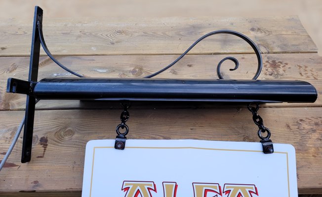 Lavagna Da Muro In Ferro Battuto - Per Insegne Pubbliche O Menu | Design Rustico E Funzionale - Foto 12