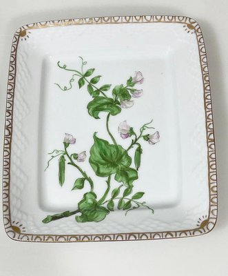 Flora Danica Porcelain Dishes by Bing & Grøndahl, Denmark, 1920s