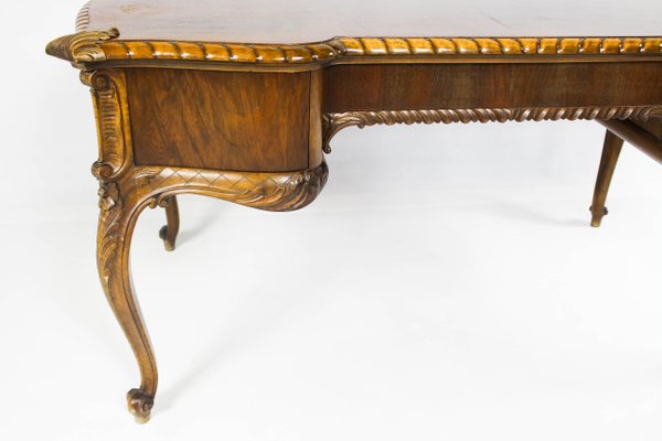 Vintage Two Sided Wooden Desk For Sale At Pamono