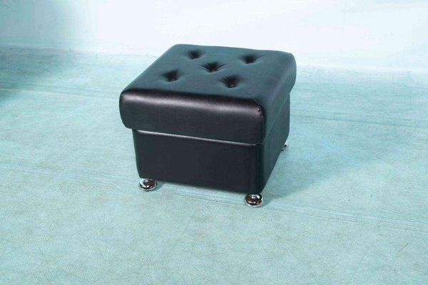 Vintage Storage Ottoman 1960s