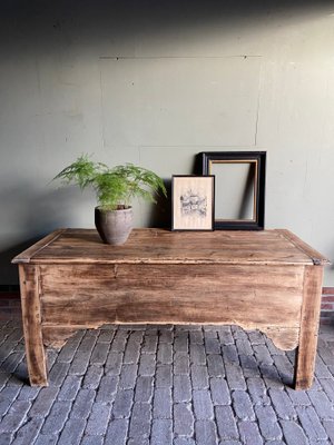 Large Oak Blanket Chest for sale at Pamono