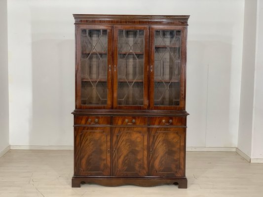 Vintage Colonial Style Display Cabinet