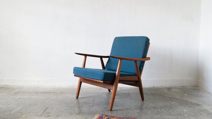 Scandinavian GE270 Lounge Chair in Teak by Hans Wegner for Getama