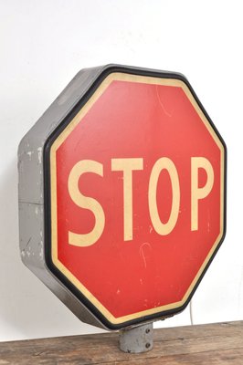 Vintage　Road Sign  特大看板　50s 1940 - 1950 Vintage Original Plasticville, USA - Set of Road