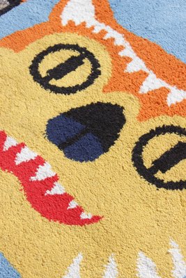 イケア　オールドイケア　WALTER VAN BEIRENDONCK IKEA WALTER VAN BEIRENDONCK KWADE TIJGER GRAY TIGER T SHIRT SIZE