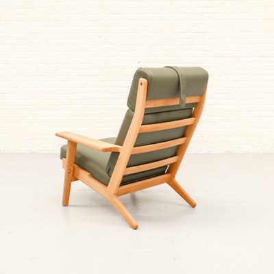 Oak Ge290 Armchair by Hans Wegner for Getama, 1960s for sale at Pamono