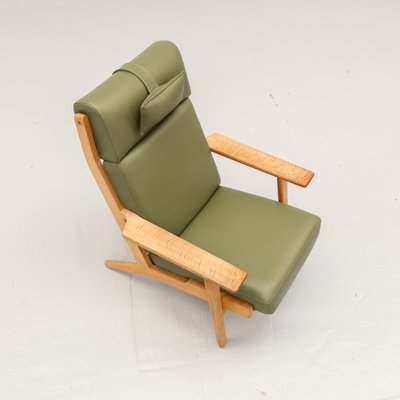Oak Ge290 Armchair by Hans Wegner for Getama, 1960s for sale at Pamono