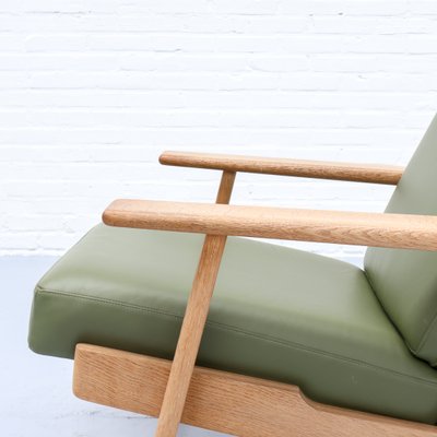 Oak Ge290 Armchair by Hans Wegner for Getama, 1960s for sale at Pamono