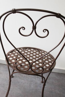 price of wrought iron chairs