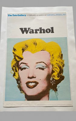 Marilyn Monroe Poster after Andy Warhol, 1971 for sale at Pamono