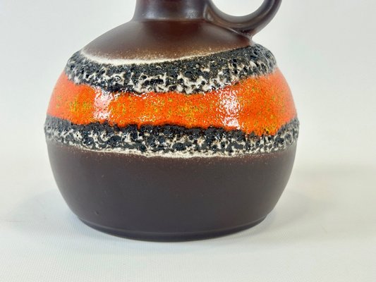 Fat Lava Pottery Steuler Vintage Vase German West Ceramic STEULER