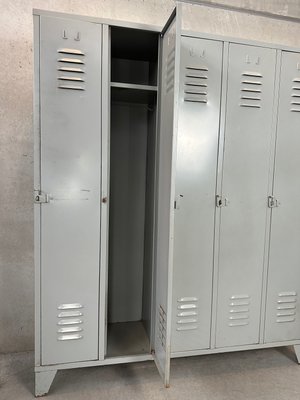Vintage Industrial Locker Cabinet for sale at Pamono