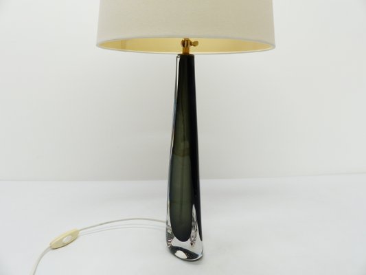 Nils Landberg Table Lamp for Orrefors Nils Landberg Table Lamp for Orrefors
