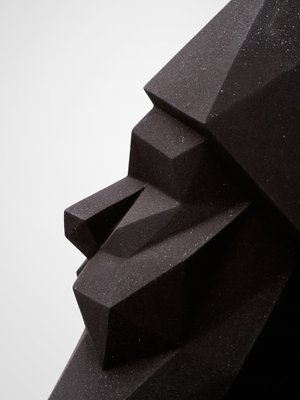 Nino Garden Gnome in Black by Pellegrino Cucciniello for Plato