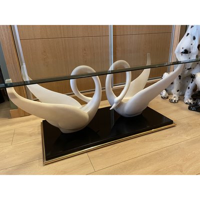 Swan Table from Maison Jansen, 1989 for sale at Pamono
