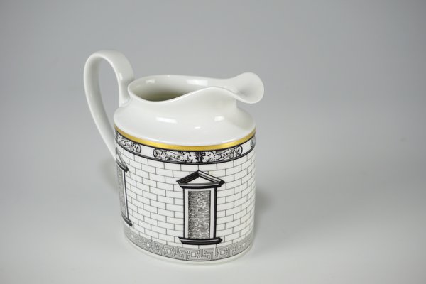 Palladiana Porcelain Coffee Service by Piero Fornasetti for