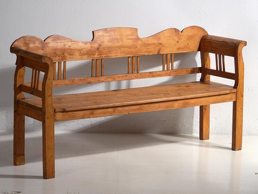 Large Outdoor Bench 1920s for sale at Pamono