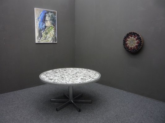 Space-Age Mosaic Coffee Table by Heinz Lilienthal, 1960s for sale