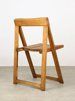 Vintage Trieste Folding Chair attributed to Aldo Jacober, 1960s