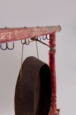 Indonesian Traditional Gong and Bonang, 1800s, Set of 2 for sale