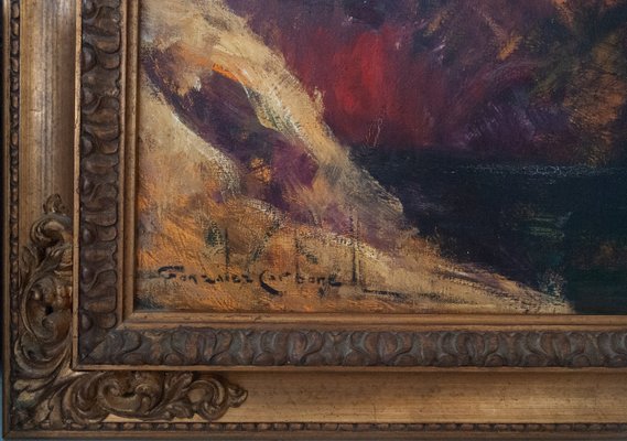 Rosendo González Carbonell, Contemplation, 1940, Oil on Canvas for