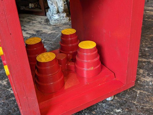 Vintage Lego Block Side Table for sale at Pamono