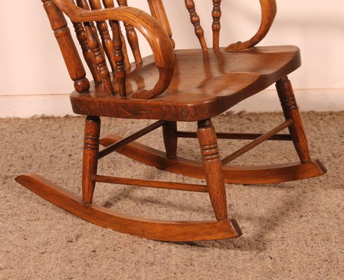 Rocking Chair in Oak for sale at Pamono