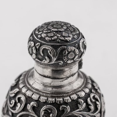インドの銀製櫛19thC.SilverCombwith Scent Holder インドの銀製櫛19thC.SilverCombwith Scent Holder 【公式通販】