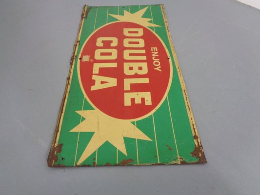 DOUBLE COLA アンティークサインボード DOUBLE COLA アンティークサインボード Vintage Double Cola