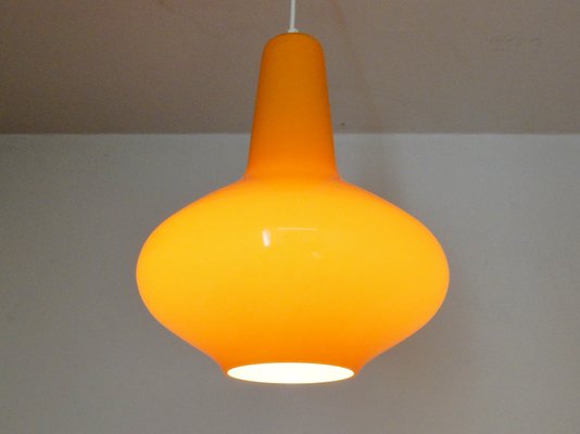 Orange Italian Gl Pendant Light By Mimo Vignelli For Venini Gl Pendant Light By Mimo Vignelli