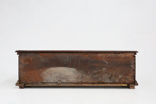 Carved Blanket Chest Made From Reclaimed Painted Teak Carved Blanket Chest Made From Reclaimed Painted Teak