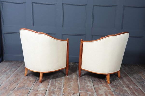French Dominique Signed Pair of Palisander Side Tables French Dominique Signed Pair of Palisander Side Tables