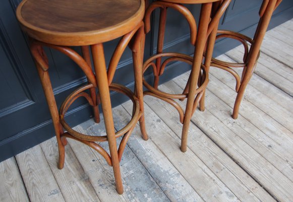 Mid Century Stools 1950s Set of 3
