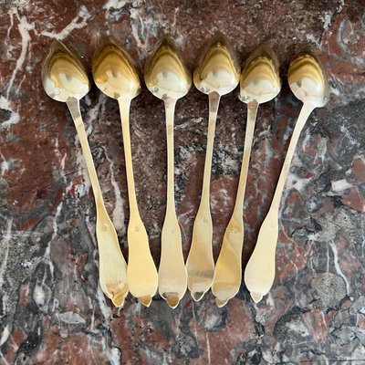 Cuillère à Cocktail En Vermeil / Argent Avec Pilon - Doré - Occasion