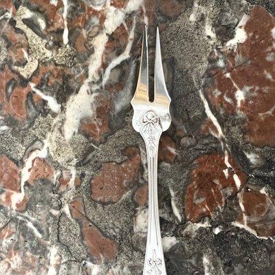 12 fourchettes à escargot métal argenté art deco Argit (snail forks) st83