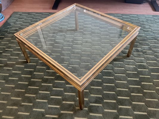 Art Deco Glass Coffee Table by Pierre Vandel for sale at Pamono