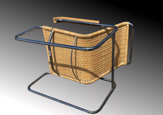 Bauhaus B35 Armchair by Marcel Breuer for Thonet, 1929 for sale at