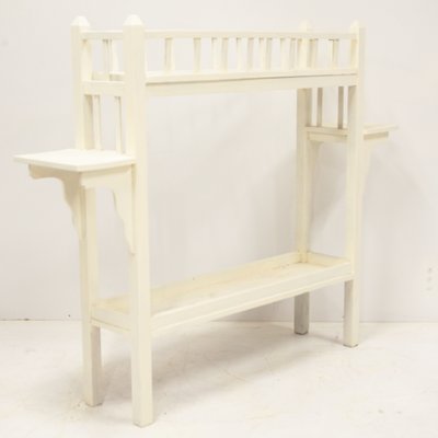 Antike Weiße Blumen Etagere oder Standfuß, 1920er bei Pamono kaufen