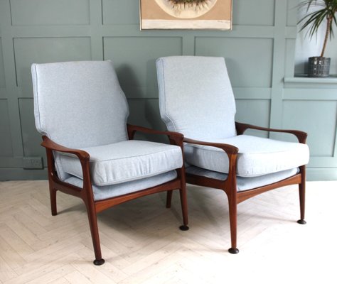 Mid-Century Danish Teak Armchair by Fred Lowen, 1960 for sale at